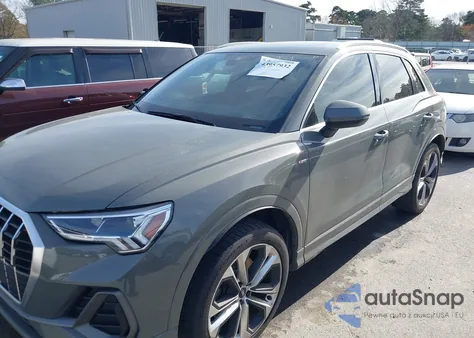 2020 Audi Q3 Premium Plus 45 Tfsi S Line Quattro Tiptronic from USA, damaged, VIN WA1EECF31L1035648